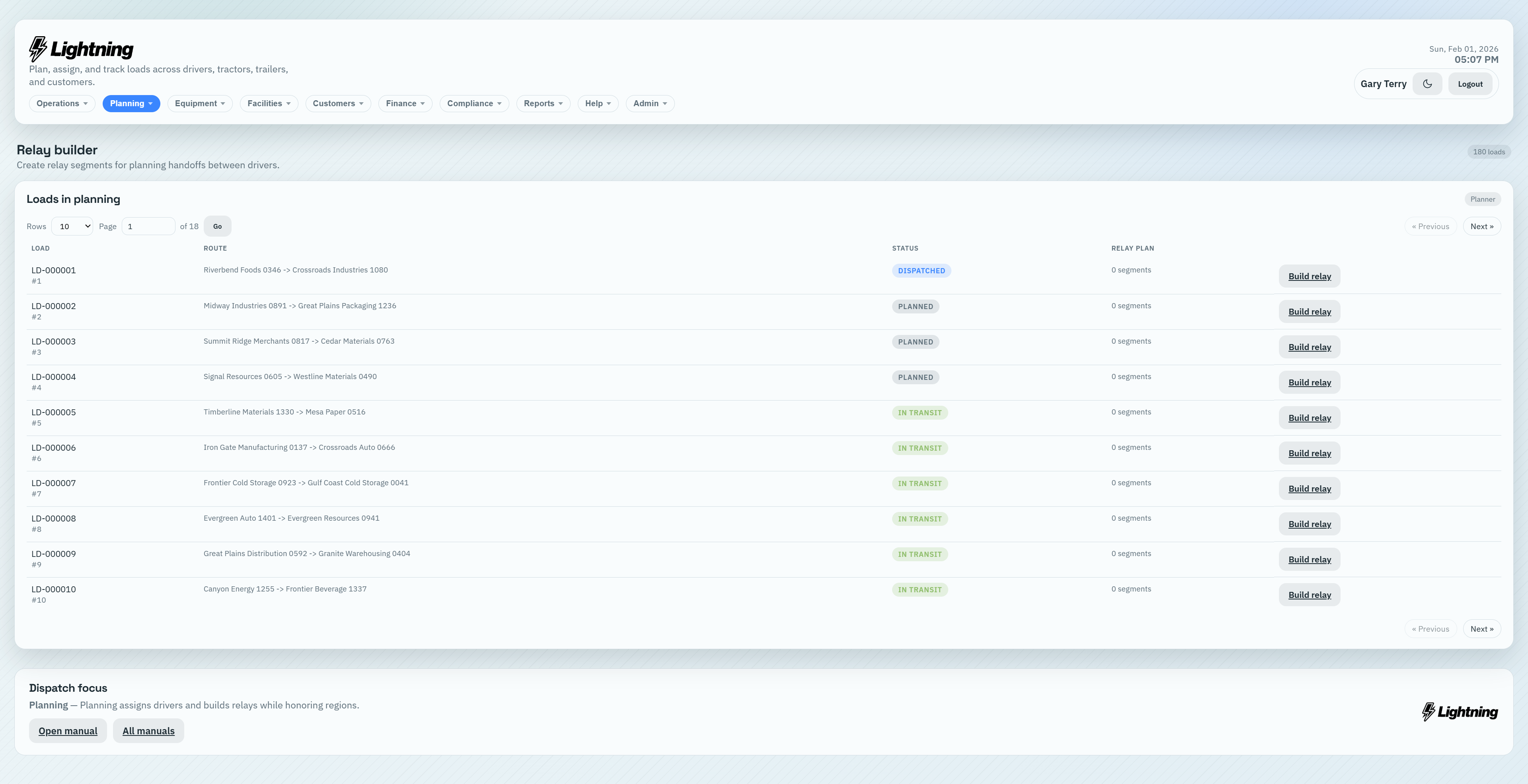 Relay Builder module